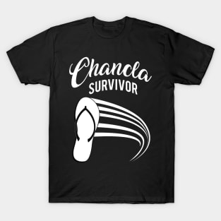 Chancla Survivor Hispanic Culture T-Shirt